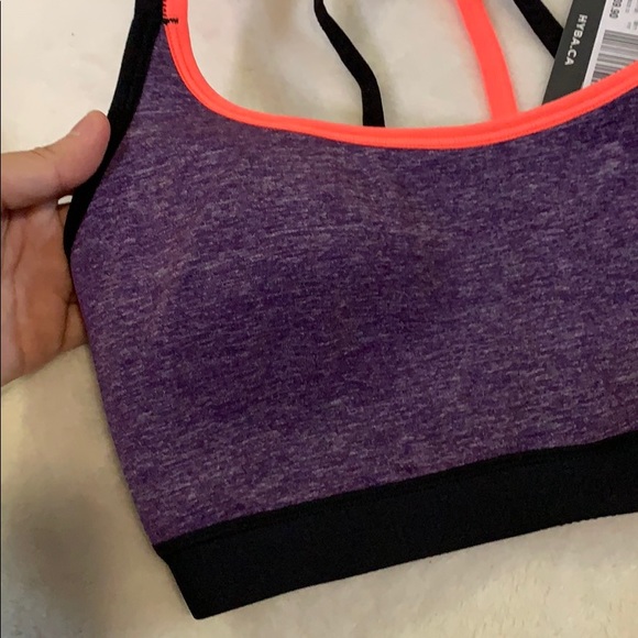 NWT Hyba Purple Lightly Lined Sports Bra - Picture 12 of 13
